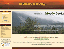 Tablet Screenshot of moodybooks.net